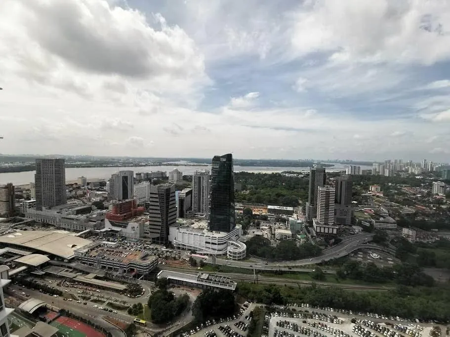 Lägenhet Cozy 2Br Tritower Suite Near Jb Ciq Jbcc & Capri Johor Bahru