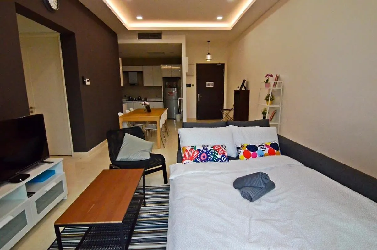 Lägenhet Cozy 2Br Tritower Suite Near Jb Ciq Jbcc & Capri Johor Bahru Malaysia